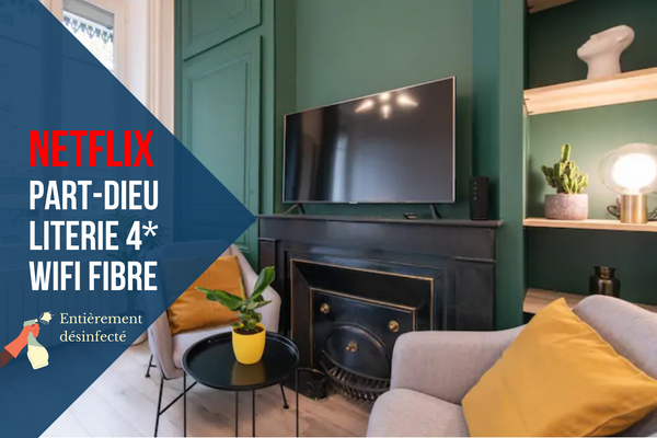 DREAM - FLAT - LYON <br /><br />Vous voyagez à Lyon dans le cadre d'un DÉPLACEME Meyzieu, France ✨ Appartement LUXE 💎 PART-DIEU - Dreamy Flat Lyon Entire rental unit vacation rental 46138043