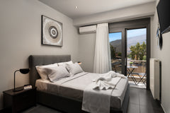 This brand new 3bedroom, two-storey, luxury apartment right next to the port of   Luxury 3bd maisonette apartment near Souda port Entire rental unit vacation rental 682397858210473633