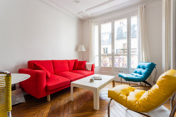 Two rooms 40m2 sunny, quiet and comfortable. Freewifi. <br />5 th floor without  Paris, France Paris 9ème proche Montmartre Entire rental unit vacation rental 10642925