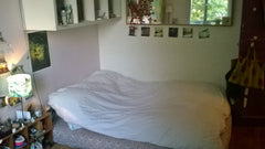 Mon logement est proche du Café Le Papillon, Tabac, Franprix, Intermarché, Métro Paris, France Chambre avec vue sur un parc, dans le 20 ème arr Private room in rental unit vacation rental 13819477
