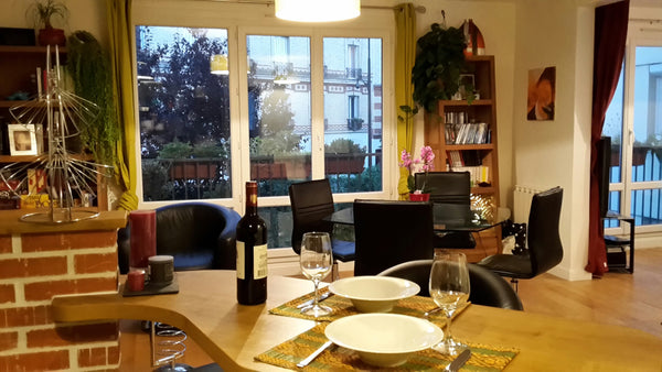 With is 40 m² double living room, its two bay windows on a little garden and its Paris, France Loft-style flat Aligre/Bercy Entire rental unit vacation rental 4428681