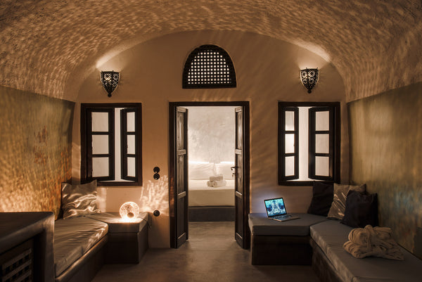 In the serene village of Megalochori, Jasmine villa is the ideal spot for a roma  Villa Jasmine with cave pool Entire villa vacation rental 37581224
