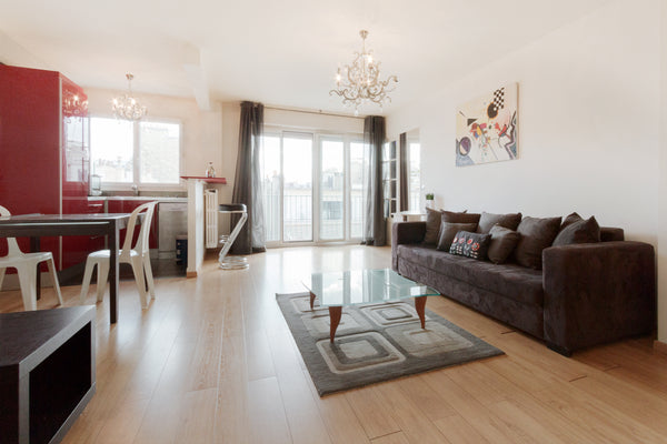 LUXURIOUS - Floor 7th elevator.<br />Apartment with bay windows facing south wit Paris, France 52M2 balcony/terrace champs élysées Entire rental unit vacation rental 7018319