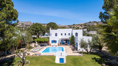 Blue Sapphire Villa is located at Pefki, Rhodes, only 50 m away from the crystal Greece Blue Sapphire Luxury Villa with private pool Entire villa vacation rental 47522660