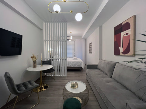 Our stylishly appointed suites are situated on Syggrou Street in Thessaloniki's  Thessaloniki, Greece Origami suites: Superior suite Entire serviced apartment vacation rental 676502130842095613