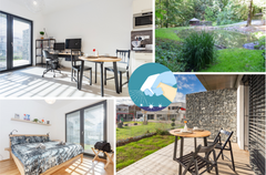 This modern apartment has everything you need for a pleasant stay. Great access  Prague, Czechia NEW apartment in quiet area, backyard garden Entire rental unit vacation rental 40562200