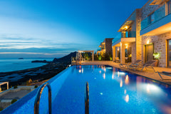 Overlooking the deep blue Cretan Sea, villa Blue Horizon is the perfect combinat Chania, Greece Blue Horizon, luxury, stunning sea & sunset views Entire home vacation rental 51995640