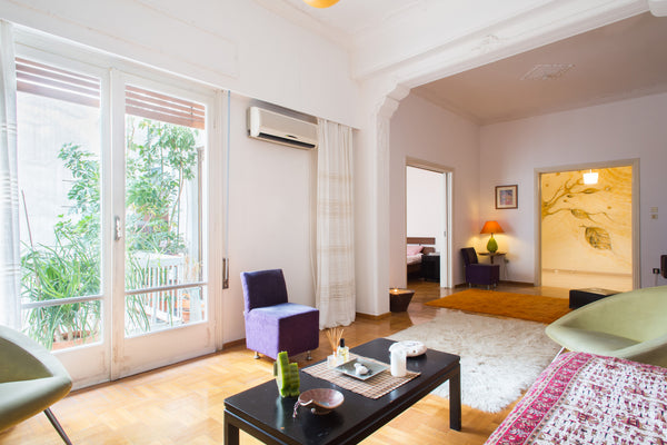The apartment is in a unique location since you can go on foot in all the city c Athens, Greece Petralona Athens centre Private room in rental unit vacation rental 14757686