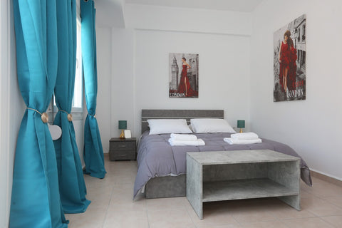 Welcome Home is a Two bedroooms 3rd floor apartment, located on  the main waterf  Welcome Home Syros Port Apartment Entire condo vacation rental 49113422