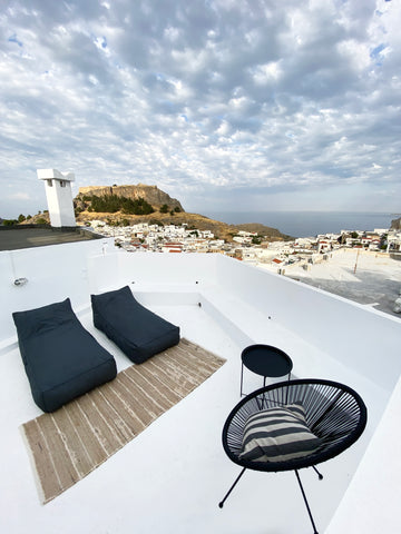 Traditional suites with private balcony and sea view located in the heart of Lin  Arte Lindos Suites with private balcony & sea view Private room in rental unit vacation rental 630113674518902396