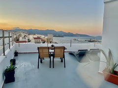 Amazing view: This lovely and very comfortable apartment is located at the heart Agios Nikolaos, Greece roof garden - amazing view Entire rental unit vacation rental 25024946