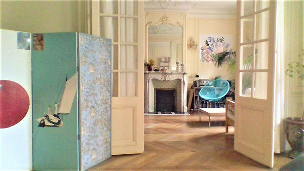 Big, cosy and tranquil room (15 m²) in classic Parisian (Hausmannian) appartment Paris, France Big Beautiful Room in Classic Parisian Appartment Private room in rental unit vacation rental 13850244