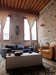 It's a typical flat with a high and wood-beam ceiling, and stone-walls. There ar Lyon, France Welcome ! Typical Flat in Lyon Entire rental unit vacation rental 13060439