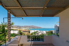 The Golden Star complex of apartments is located in the settlement of Makrigialo Makry Gialos, Greece Golden Star Mountain & Sea view Apt. Private room in rental unit vacation rental 6401008