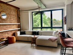 When entering the apartment after a 3 floors climb of the stairs, you ‘ll feel l Antwerpen, Belgium Stay in a designers place and donate Entire loft vacation rental 772842