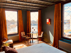 Enjoy a stay in a luxury decorated suite with astonishing views on the old docks Ghent, Belgium Espresso suite Entire guest suite vacation rental 22324768