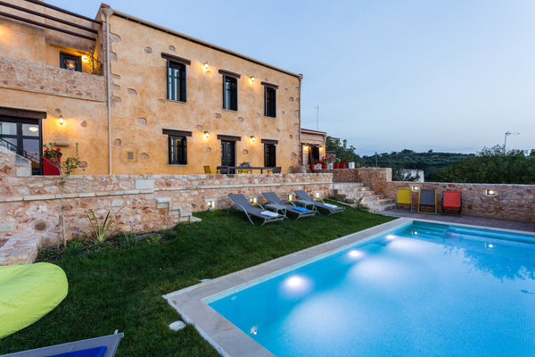 Erondas Villa II covers 200 m2 in its 2 levels and can accommodate up to 8 guest  ERONDAS Cretan Country Villas - Villa II Entire villa vacation rental 23220676