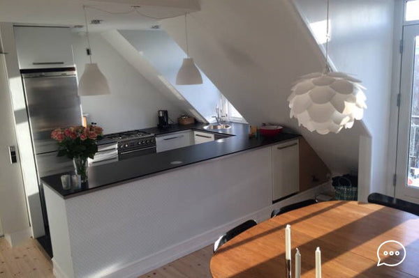 Here you stay in the cosy Copenhagen N. The apartment is newly renovated in the  Copenhagen, Denmark Central apartment with a big balcony Entire condo vacation rental 19407707