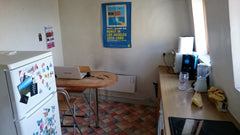 Nice, cosy studio overlooking Paris' roofs (it is on the 7th floor!). In winter, Paris, France The Chamber of Secretan (pun incl.) Entire rental unit vacation rental 10301263