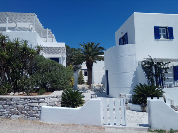 Located 100 meters from the Logaras sundy beach ,.Piso Livadi and Marpissa vilag Paros, Greece Nicos studio G Entire rental unit vacation rental 14647304
