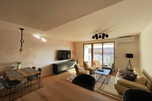 Luxury apartment with terrace and a spacious balcony overlooking Prague. The mod Fort Lauderdale, FL Luxury apartment w/ spacious terrace & city view! Entire rental unit vacation rental 48874479