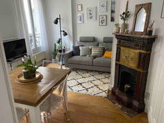 Superbe appartement haussmannien de 2 pièces (35m²), complètement refait à neuf. Paris, France Cosy apartment at Montmartre Entire rental unit vacation rental 22996677