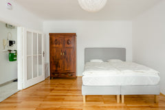 The apartment (about 40 m2) consists of a large l room, a kitchen, an anteroom a Vienna, Austria Beautiful apartment, 20 minutes to center Entire rental unit vacation rental 46674561