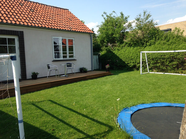 Skønt hus i Vanløse med dejlig have med fodboldmål og trampolin. Huset har en de Copenhagen, Denmark Hus i Vanløse Entire home vacation rental 23657432