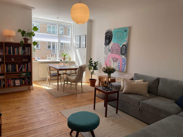 Enjoy original Copenhagen apartment on the 3rd floor with two balconies and lots Denmark Bright original copenhagen apartment Entire condo vacation rental 627307647634492672