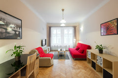 Historical & vibrant area right in the centre<br /><br />Our NEW apartment is lo Prague, Czechia Cozy, new flat 12 in the heart of Prague+free wifi Entire rental unit vacation rental 5798847
