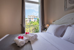 Superior Double Room is 21sm2 with a private balcony and amazing Plaza View (Kid GR Superior Double Room | Plaza View (Kidathineon) Room in hotel vacation rental 22096346