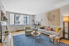 Welcome to turn-key living in Manhattan with this 1 bedroom apartment by Anyplac San Francisco, CA Serviced apartment in New York · 1 bedroom · 1 bed · 1 bath Entire serviced apartment vacation rental 654213698930297417