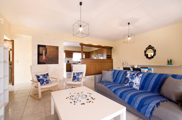 Wonderful sea view at an ideal house with perfect garden , offering all comforts Chania, Greece Sofoklis apts Entire home vacation rental 9817503