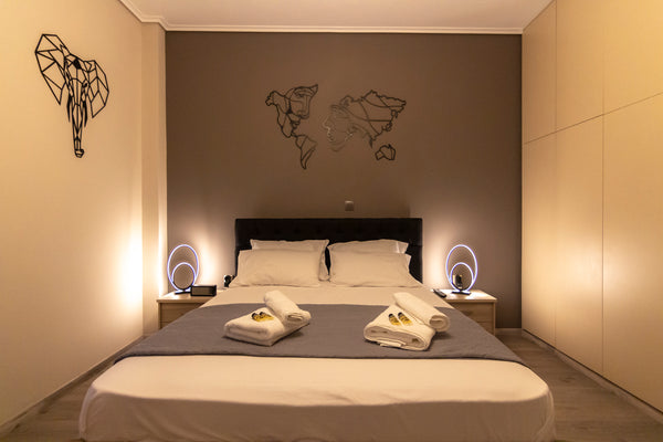 Luxurious and quiet apartment in a popular residential area of Athens (Antentoko Chania, Greece Luxury apartment 10’ from the center! Entire condo vacation rental 51425199