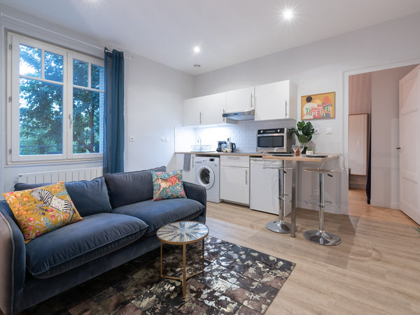 Vous recherchez un logement confortable à Lyon  dans un quartier <br />central    L'escale entre Saxe Gambetta et la Part Dieu Entire rental unit vacation rental 748428744568232483