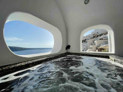 An amazing suite, that respects the traditional architecture of Santorini, with  Greece Angle Cave House | Sunset View | Hot Tub ** Cave vacation rental 25226196