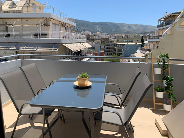 Stay in the heart of Athens!!<br />Relaxing and convenient penthouse. New buildi  MV Penthouse Athens Entire rental unit vacation rental 49482021