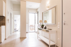 Our beautiful and spacious apartment of 100 sqm with 2 bedrooms and 2 bathrooms  Berlin, Berlin, Germany 100 sqm Acropolis apt/2 BR/PATIO/AC/- 5 guests Entire rental unit vacation rental 18852582
