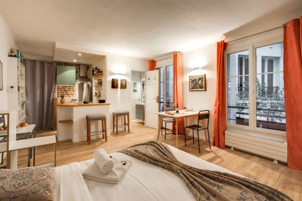 My charming studio is located in the 10th arr. of Paris, between the Canal Saint  GuestReady - Cozy Studio near Canal Saint-Martin Entire rental unit vacation rental 22224592
