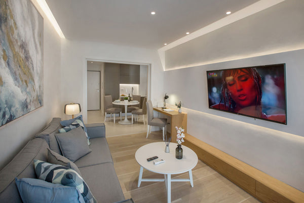 The lovely sunny apartment is located in the heart of Athens which compromises a Athens, Attica, Greece Lovely  apartment close to Acropolis by GHH Entire rental unit vacation rental 39380533