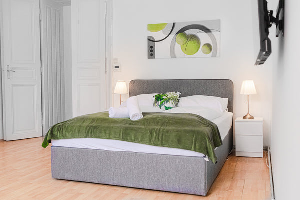 Das geräumige 70m² Apartment ist eine großartige Option für reisende Freunde und  Pleasing 2BR Apt. AKH-Perfect for Groups Entire rental unit vacation rental 660005020006064454