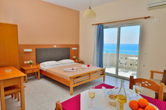 the studios are the ideal for accommodation couples have own balcony with sea vi Phalasarna, Greece falassarna beach -studio with sea view Room in aparthotel vacation rental 18821543