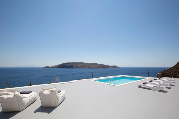 An astonishing equilibrium of Aegean simplicity, sensational sunrise views and m London, United Kingdom Villa Anemos   Petra  Sea view of Mykonos Entire villa vacation rental 52729254