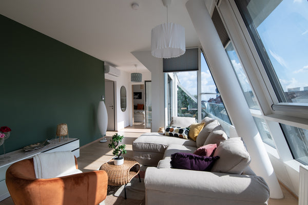 A roof top experience with a splendid view and the comfort of being at home.  He Vienna, Austria Roof Top Flat with Private Balcony Entire rental unit vacation rental 52501152