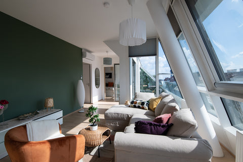 A roof top experience with a splendid view and the comfort of being at home.  He Vienna, Austria Roof Top Flat with Private Balcony Entire rental unit vacation rental 52501152
