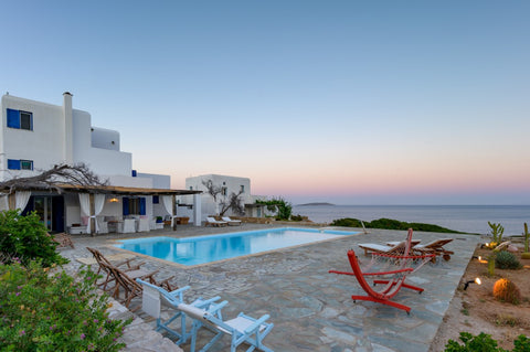 This picturesque and spacious villa is the perfect escape for a large family or  Athens, Greece Cycladic style seafront Villa Entire villa vacation rental 54271318