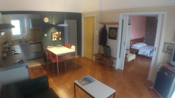 As soon as you get out of the metro station Keramikos <br />(direct line from th Greece Gazi! 2' from metro1BD/2BA cozy apt *quiet *bright Entire rental unit vacation rental 19050654