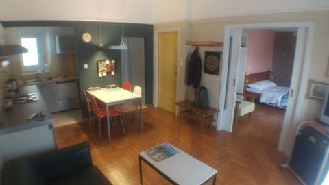 As soon as you get out of the metro station Keramikos <br />(direct line from th Greece Gazi! 2' from metro1BD/2BA cozy apt *quiet *bright Entire rental unit vacation rental 19050654