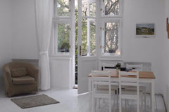 The apartment is quiet (windows are to the garden), newly renovated and very clo Prague, Czechia Quiet apartment with balcony, 1 min walk to metro. Entire rental unit vacation rental 14834982