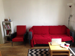 The flat has a very simple but yet charming decoration as you can see. The views Paris, France 2 rooms cosy apartment in Paris (20th District) Entire rental unit vacation rental 21547048